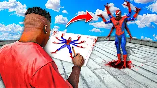 Do NOT Draw Cursed Spiderman In GTA 5!