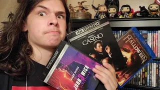 Movie Pickup - John Wick - 3 4k, Casino 4k, Halloween 2, And More!!!