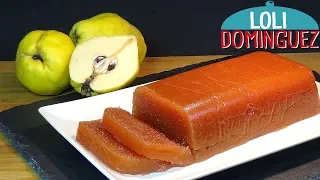 Dulce de membrillo ¡RECETA TRADICIONAL, LA DE TODA LA VIDA! Casero y muy fácil. Loli Domínguez