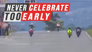 Never Celebrate Too Early | Motorsports Edition