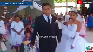 Casan a novios a la fuerza y la llaman la boda más triste de México Video
