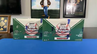 Sports Card Club Group Breaks 2023 Topps Chrome Platinum Anniversary Baseball 2 Hobby Box Break