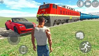 Train Vs Car Driving Games: Indian Bikes Driving Game 3D - Android Gameplay