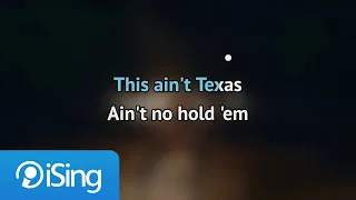 Beyoncé - TEXAS HOLD 'EM (karaoke iSing)