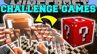 Minecraft: CRABZILLA CHALLENGE GAMES - Lucky Block Mod - Modded Mini-Game