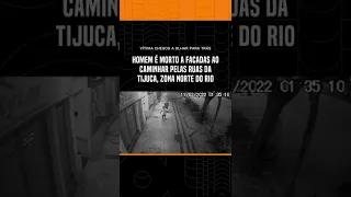 Homem é atacado a facadas e morre ao caminhar na Tijuca, zona norte do Rio #Shorts