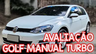 Avaliação VW Golf Turbo MANUAL 2014 - EXCELENTE USADO OU BOMBA DA ALEMANHÃ? Carro Chefe