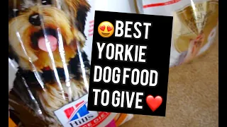 WHAT I FEED MY YORKIE PUPPY - Picky Yorkie Approved