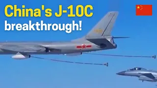 J-10C fighter breakthrough! This Chinese 4.5 gen fighter jet did this for the first time