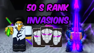 50 S RANK INVASIONS VS 8 CHAOS USERS IN PEROXIDE