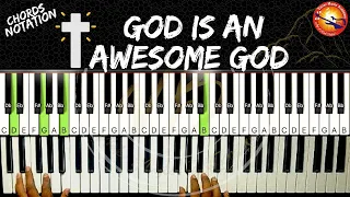 🎶 "Our God Is an Awesome God" Tutorial: Piano, Keyboard & Guitar Chords | Victor Benjamin