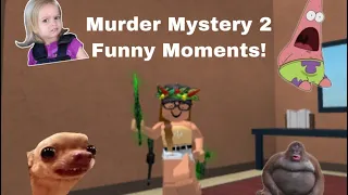 Roblox Murder Mystery 2 Funny Moments!