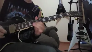 Cyhra Man of the eternal rain (guitar solo cover)