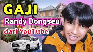 WOW GAJI YOUTUBE GAJI RANDY DONGSEU BULAN MEI INI