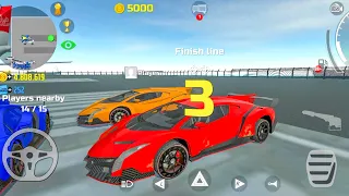 Car Simulator 2 Multiplayer - 400m Race - Lamborghini Veneno Driving - Car Games Android Gameplay