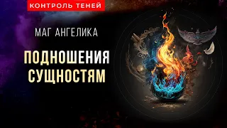 Маг Ангелика  – обряд подношения даров сущностям  |  Контроль теней