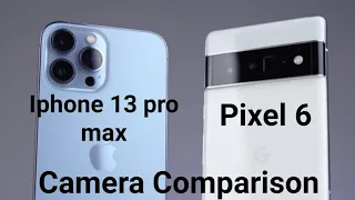 Google Pixel 6 A vs iPhone 13 Pro CAMERA Test.