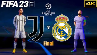 FIFA 23 | JUVENTUS vs. REAL MADRID | Ft. Ronaldo | UEFA Champions League Final | PS5 4K