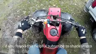 how to ride a quad with a clutch