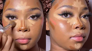 Base Preparation + Face Lift Contour and Highlight