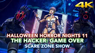 The Hacker: GAME OVER show at Halloween Horror Nights 11 | USS HHN11