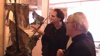 Quentin Tarantino at Moscow cinema museum - Квентин Тарантино в музее кино 2004 год