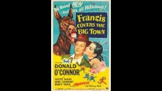Francis Covers the Big Town 1953 Full Movie