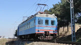 🇦🇿 Ср-686 (СВИКС-001) следует по перегону Баладжары-Кишлы-грузовая/ Azerbaijan railways, Sr train