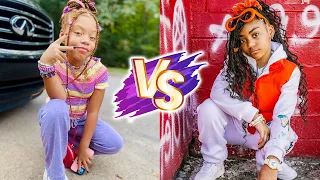 Jojo Redd VS Khalani Simon (Lani Love) Natural Transformation 🌟 2023 | From 0 To Now