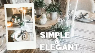 TABLE DECORATIONS IDEAS THAT ARE SIMPLE | HERB CENTERPIECE IDEAS
