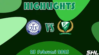 #shlprideweek | Leksand-Färjestad | 2-5 | Highlights | 23 Februari 2023 | SHL