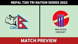 Malaysia vs Nepal | Match Preview | T20I Tri Nation Series | Daily Cricket