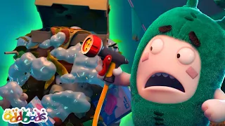 Jeff the Trash Monster! 🎃 | Oddbods Full Episode | Funny Cartoons for Kids