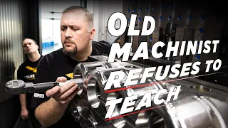 Why Won’t Old Machinists Teach Young Machinists???