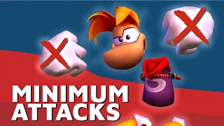 What is the MINIMUM Attacks to Beat Rayman 3?