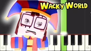 Wacky World - Piano Tutorial - The Amazing Digital Circus