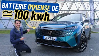 Essai de la Nouvelle Peugeot e3008 ⚡️ - Proposé en Batterie de 94 kWh !