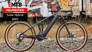 CUBE E-MTB Neuheiten 2022: 750 Wh & smartes Bosch-System für Stereo Hybrid & Co.