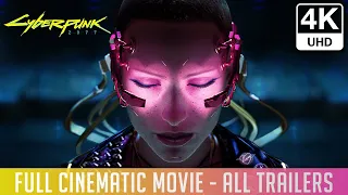 CYBERPUNK 2077 - All Cinematic Trailers - Full Movie (2020) NEW UHD 4K 60FPS Sci-Fi Action RPG