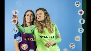 BARÇA EMOJIS | Vicky Losada & Sandra Paños