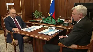 Президент Владимир Путин поддержал намерение Сергея Носова участвовать в выборах губернатора