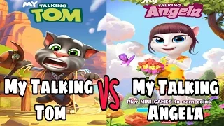 My Talking Tom Vs. My Talking Angela - Great Makeover Gameplay for Children HD 2017