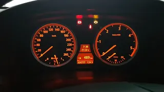 BMW e60 525d M57 Cold Start -11°C