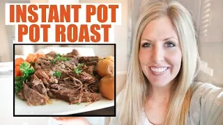 The BEST Instant Pot Roast Recipe! Dump and Go!