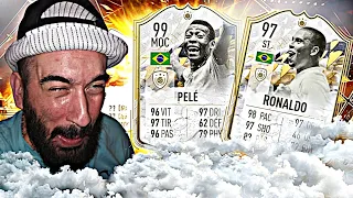 FIFA 22 : JE PACK PELE OU R9 MOMENTS !!! DANS MON PLAYER PICK ICON 93+ | C'EST INCROYABLE !!!