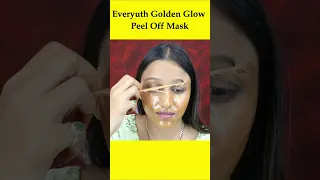 Everyuth Golden Glow Peel Off Mask | Short | short tutorial