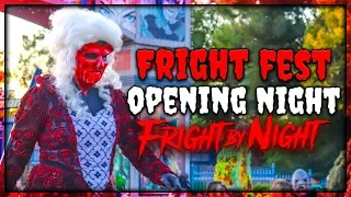 Fright Fest 2019 at Six Flags Magic Mountain Opening Night | Haunted Mazes and Scare Zones