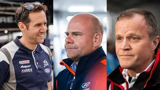 WRC Team Bosses - Tommi Mäkinen, Andrea Adamo, Richard Millener