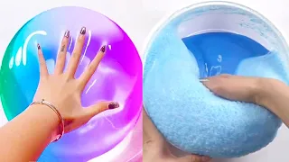 1 Hour Oddly Satisfying Slime ASMR No Music ! Relaxing Slime Videos 2023 | P08