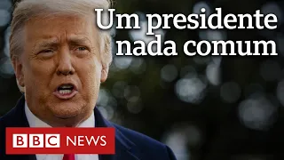 Os 4 anos de Trump no comando dos EUA em 5 minutos